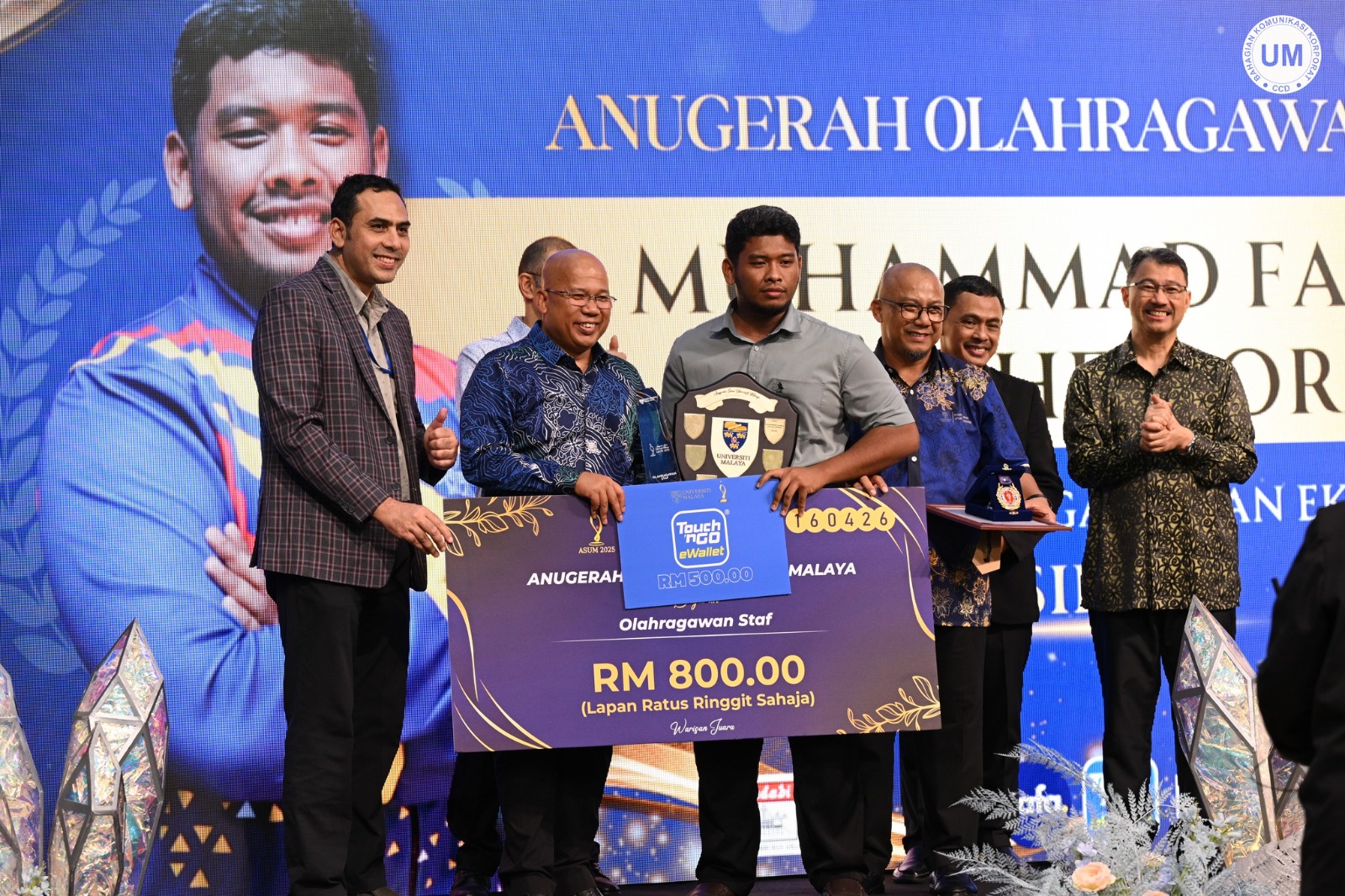Ucapan Tahniah Olahragawan Staf UM 2025